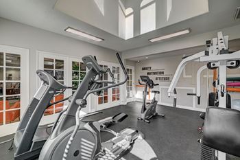 the gym at the estates apartments